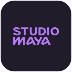 Maya Agency logo, Cosmos Video case study.