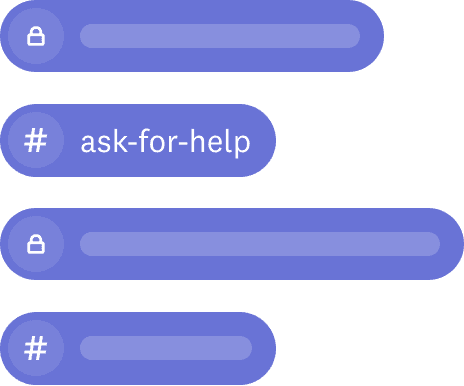 Public and private channels are available in Cosmos. Add your team members to respective channels as per need.