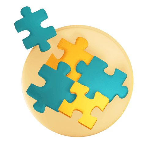 Jigsaw Puzzle Team Building Game in Cosmos Video.