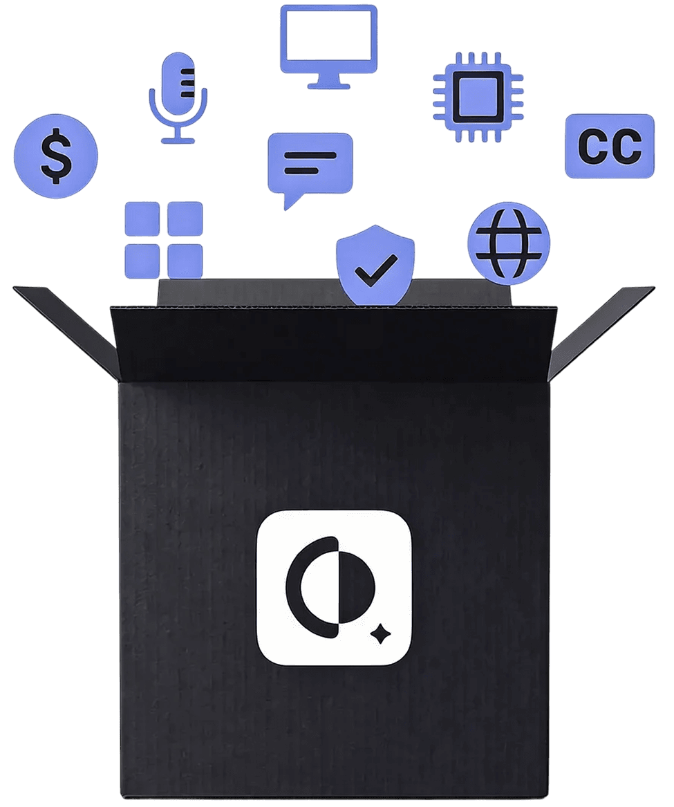 Cosmos Video virtual office showing video calls, screen sharing and team collaboration features.