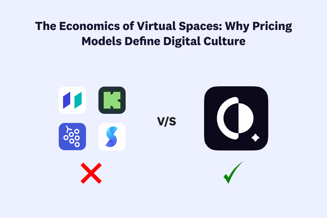 The Economics of Virtual Spaces: Why Pricing Models Define Digital Culture