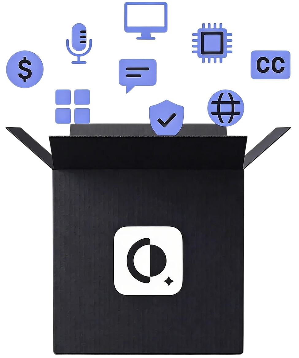 Cosmos Video virtual office showing video calls, screen sharing and team collaboration features.