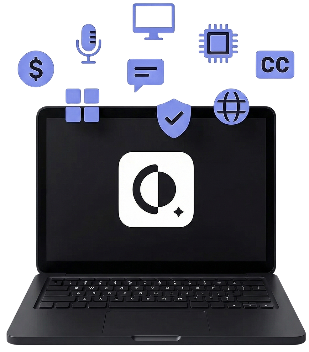 Cosmos Video virtual office showing team collaboration features.