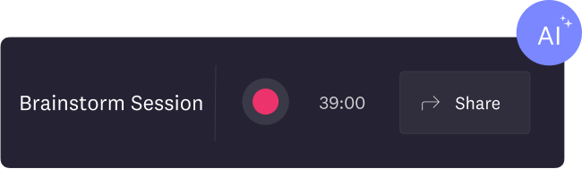 Cosmos Video meeting recording feature comparison with Tandem.